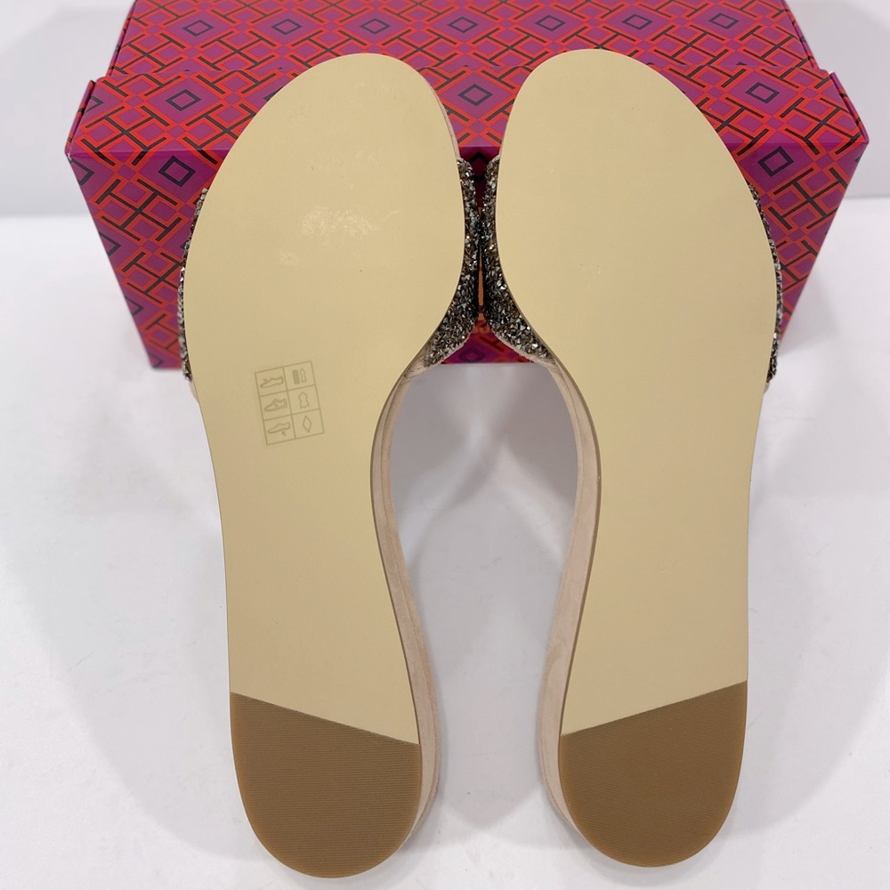 New Tory Burch Elodie Suede Slide - Picture 15 of 16